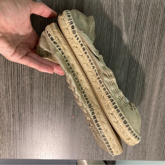 Jimmy choo Flats Eapadrille Golden hour suede - Picture 6 of 13